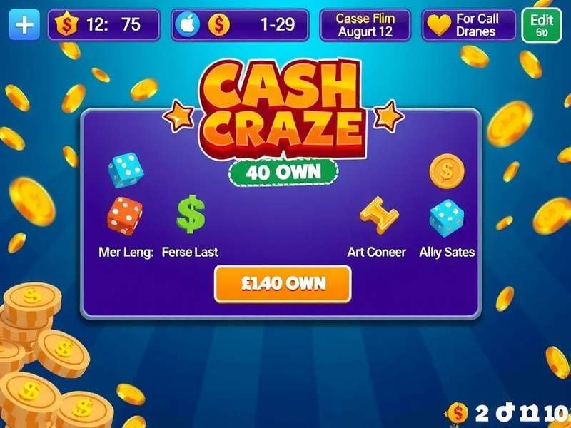 Cash Craze IN Game Screenshot